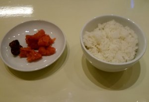 ゼルコヴァ カフェ （ZeLKOVA Cafe）ご飯と明太子